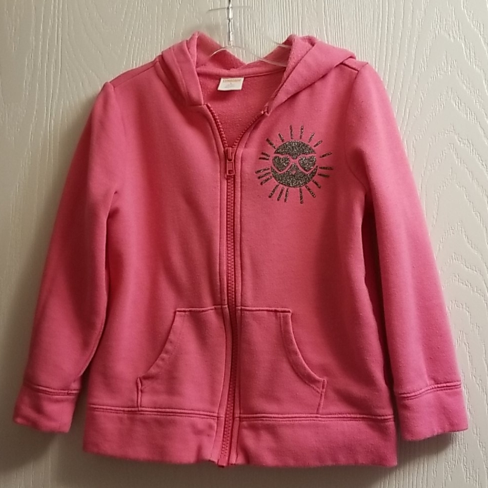 Girls zip front hoodie/jacket